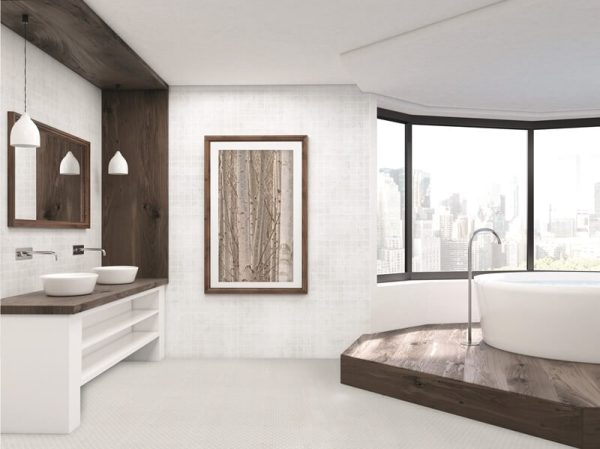 AMBIENT Natural PentaEcostones PENTAVENATOWHITEMATTE HEXVENATOWHITEMATTE 2003570 2003520 OnixMosaico