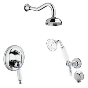 Bugnatese-Oxford-Chrome-Εντοιχιζόμενο-σύστημα-ντους-2-εξοδων-Youbath.gr_