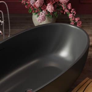 Corelia Black Freestanding Solid Surface Bathtub 08 web 1