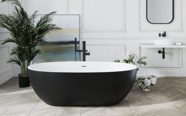 corelia black wht freestanding solid surface bathtub 01 web