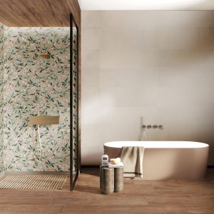 Bright,Bathroom,Interior,With,Ceramic,Sink,And,Bathtub,,Side,View