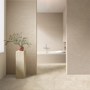 Grey,Bathroom,Interior,Design,With,Tub,And,,Marble,Sink,With